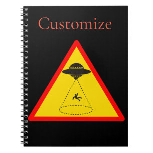 Alien Abduction UFO Thunder_Cove Notebook