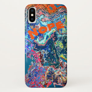 Alien Agate Stone Imitation & Your Word Case-Mate iPhone Case