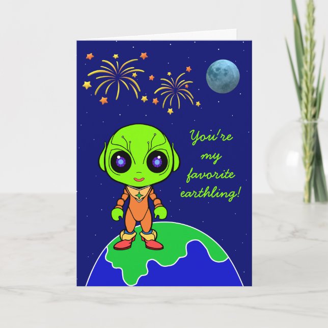 Alien All Occasion card by Jo Images (Front)