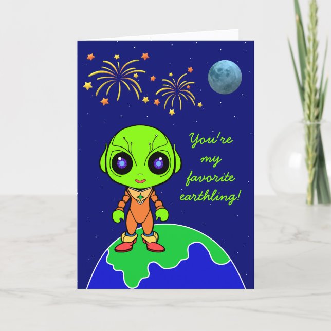 Alien All Occasion card by Jo Images (Front)