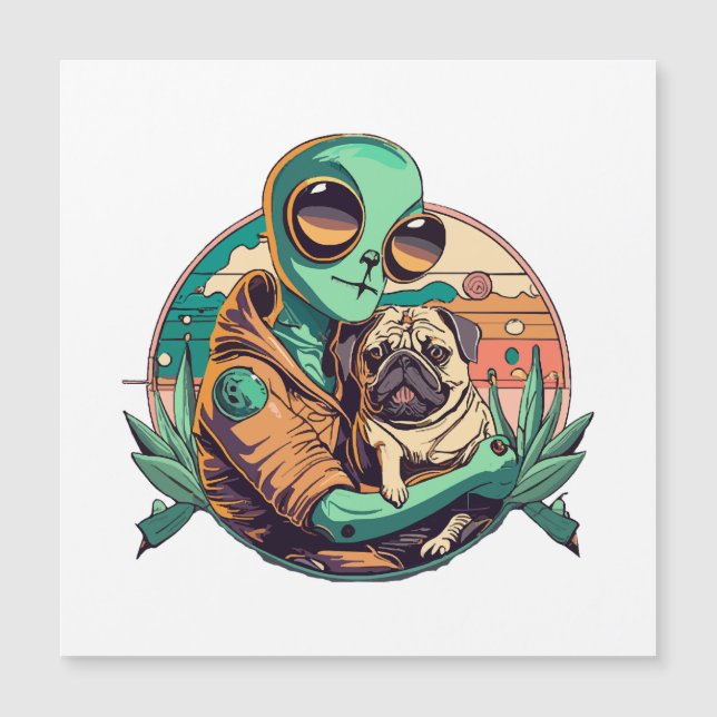 Alien and Pug (Front)