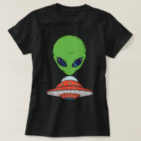 Alien and Spaceship