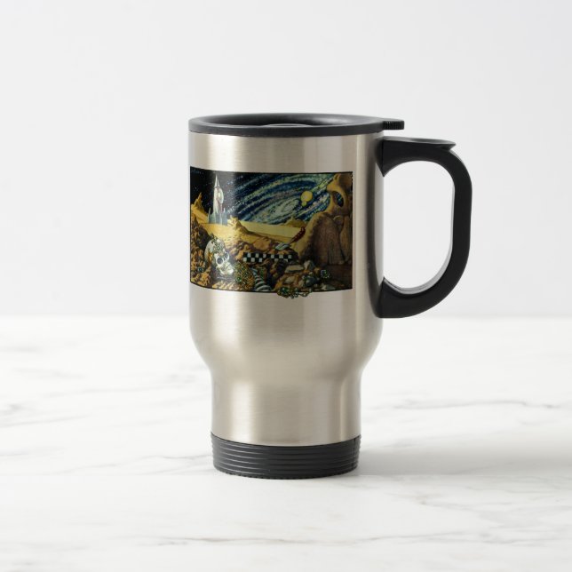 Alien Archaeology Travel Mug (Right)