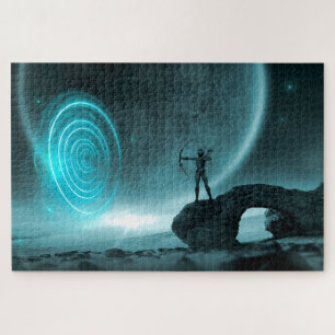 Alien Archer Jigsaw Puzzle