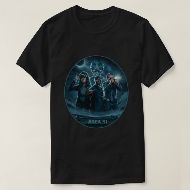 Alien - Area 51 T-Shirt (Design Front)