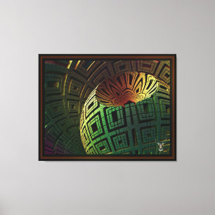 Alien Artefact by Xzendor7 Canvas Print
