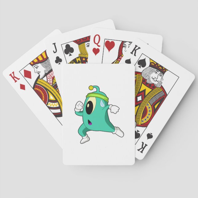 Alien as Runner Playing Cards (Back)