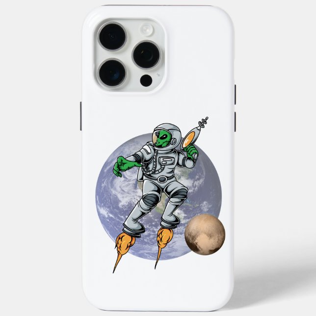 alien astronaut Case-Mate iPhone case (Back)