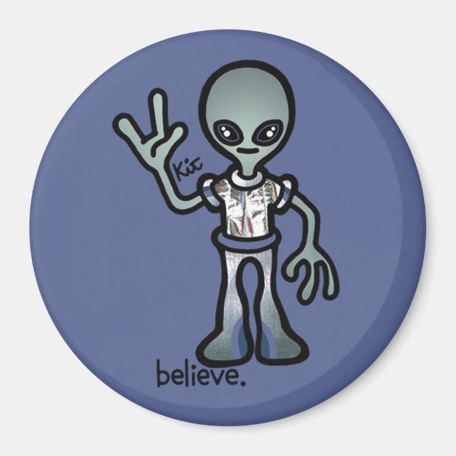 alien attraction. magnet (Front)
