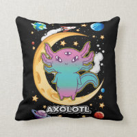 Alien Axolotl Pastel Goth Space Crescent