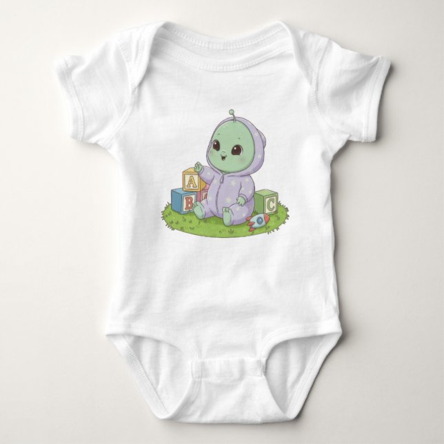 Alien Baby Bodysuit (Front)