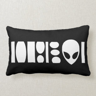 aLiEn Barcode! Pillow