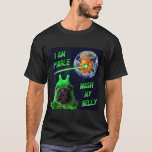 Alien Bble Funny Brainrot Dog Meme Space I Am Bble T-Shirt