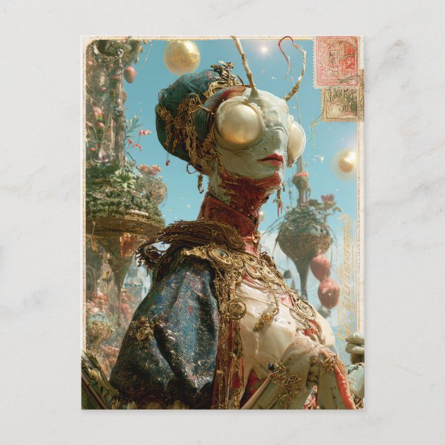 Alien Beauty - Kishmar Postcard (Front)