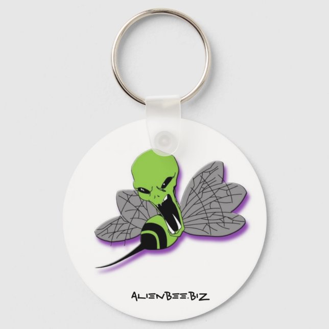 Alien Bee Keychain #1 (Front)