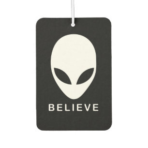 Alien Believe Car Air Freshener
