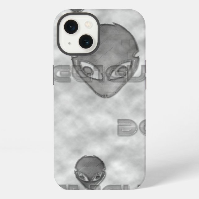Alien Believe iPhone Case (Back)