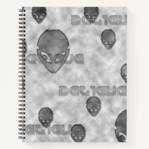 Alien Believe Notebook
