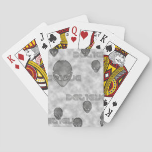 Alien Believe Playing Cards