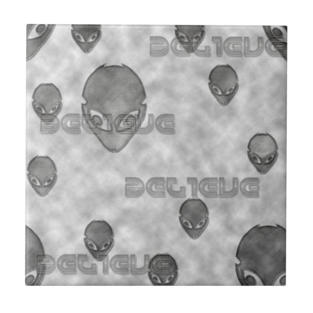 Alien Believe Tile (Front)