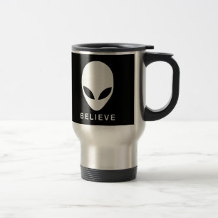 Alien Believe Travel Mug