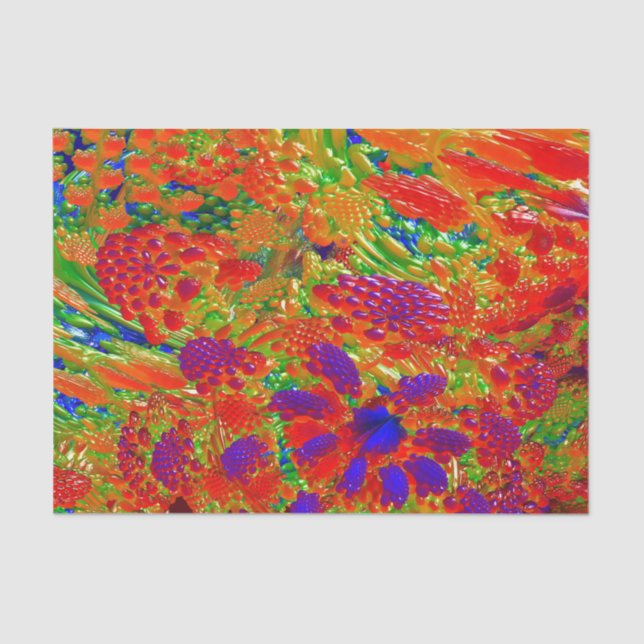 ALIEN BERRY'S MANDELBULB 3D IMG TISSUE PAPER (Front)