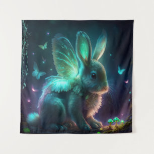 Alien Bunny Tapestry