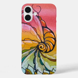 Alien Butterfly iPhone 16 Plus Case
