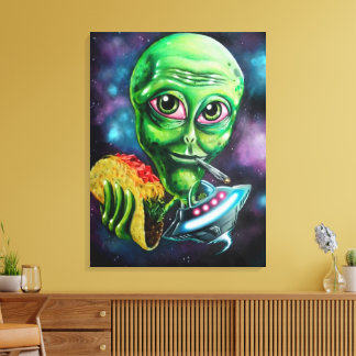 Alien Canvas Print