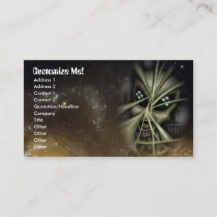 Alien Captive Business Card
