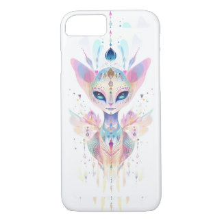 Alien cat face Case-Mate iPhone case