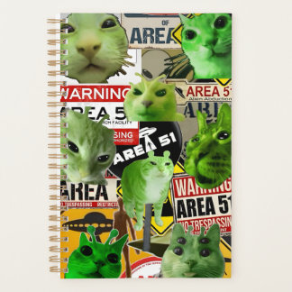 Alien Cat Invasion: The Area 51 Felines Planner