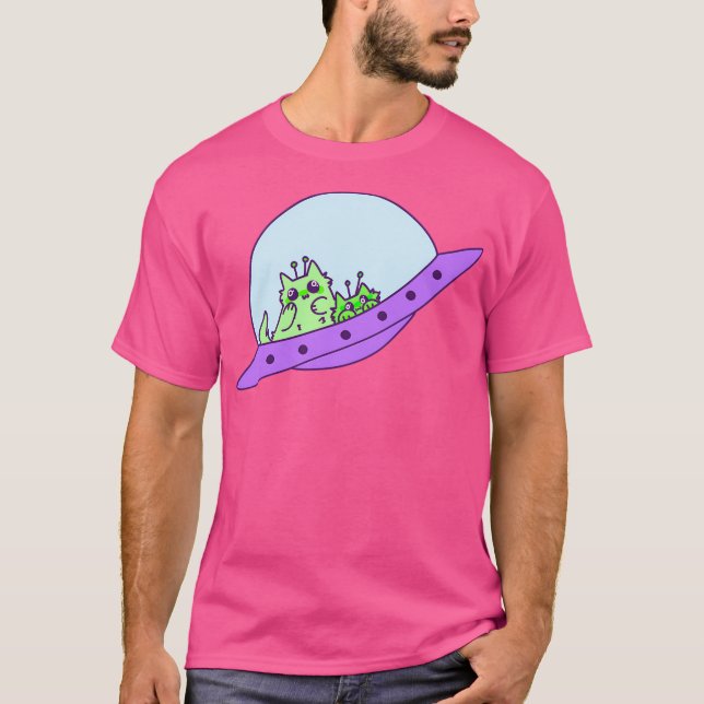 Alien Cats T-Shirt (Front)