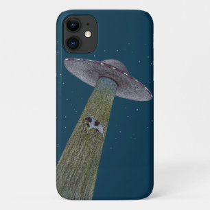 Alien Cattle Abduction Case-Mate iPhone Case