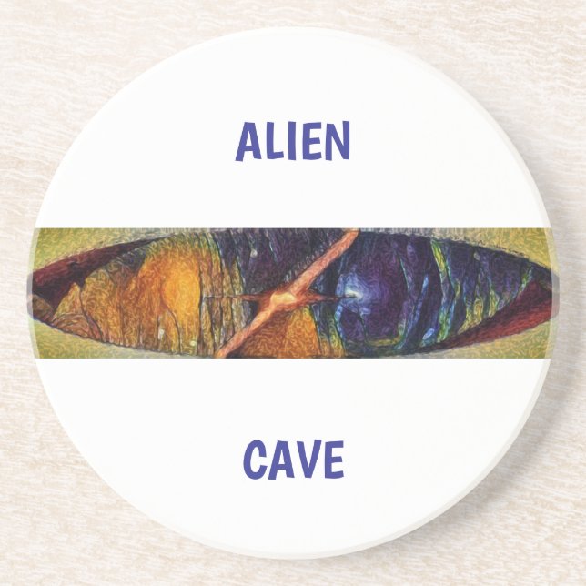 Alien Cave Coaster (Front)