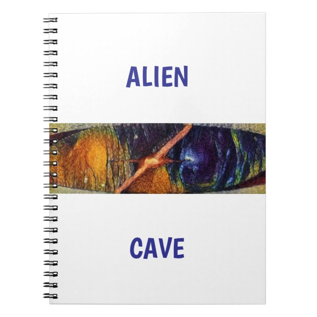 Alien Cave Notebook (Front)