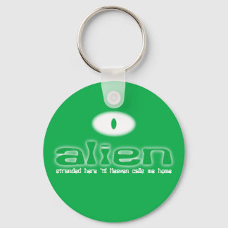 Alien Christian keychain/keyring Key Ring