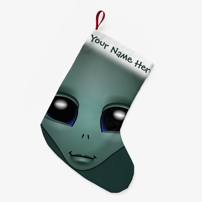 Alien Christmas Stocking Custom Alien Stocking (Front (Hanging))