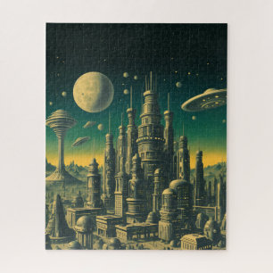 Alien City Jigsaw Puzzle