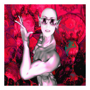 Alien Contact Photo Print