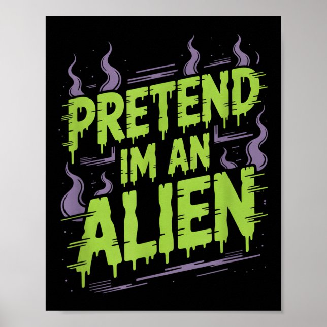 Alien Costume  Poster (Front)