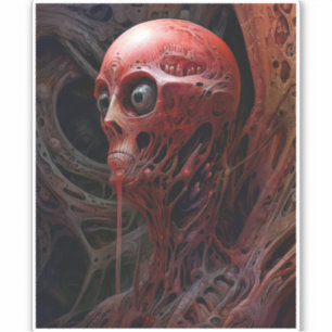 Alien Creature Sci-fi Horror Art