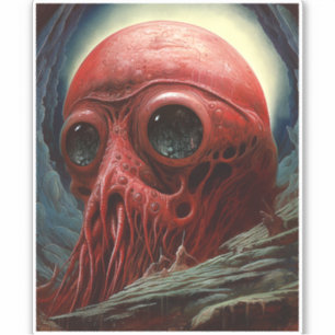 Alien Creature Sci-fi Horror Art