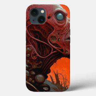 Alien Creature Sci-fi Horror Art iPhone 13 Case
