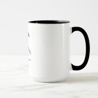 Alien Creature with Skull Mug