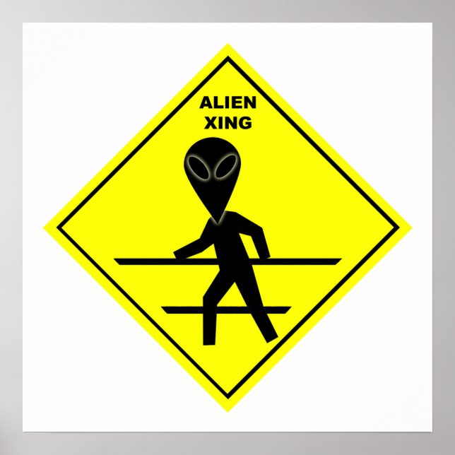 Alien Crossing Poster (Front)