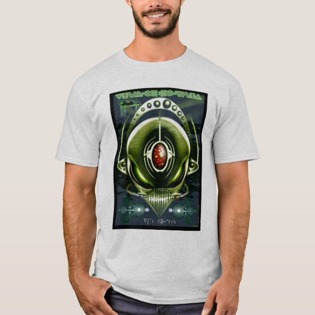 Alien Cyborg (Customisable) Shirt (Front)