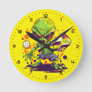 ALIEN DINKSTRIKTOR 3000 Pickleball  Round Clock