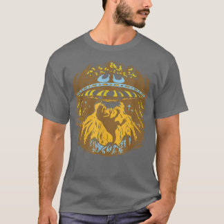 Alien Dinosaur Abduction Ufo  T-Shirt