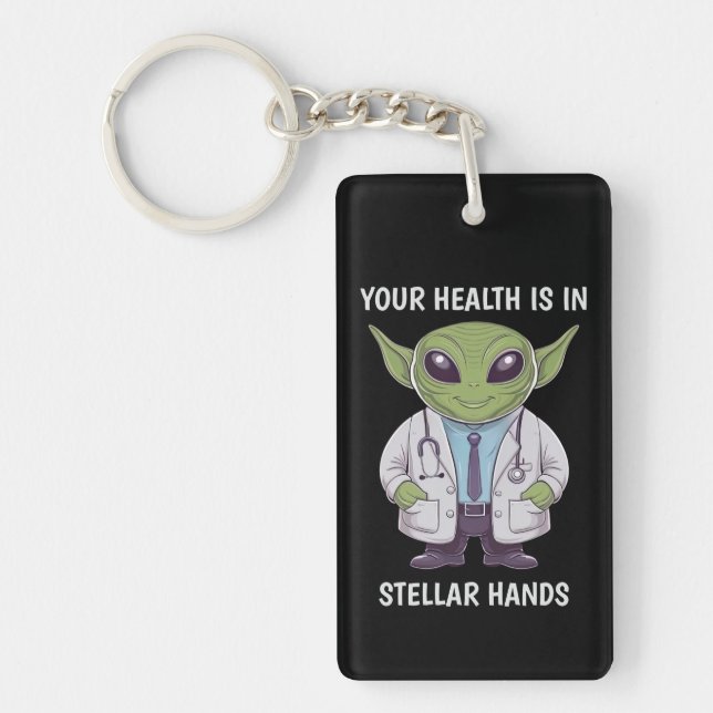 Alien Doctor Key Ring (Front)